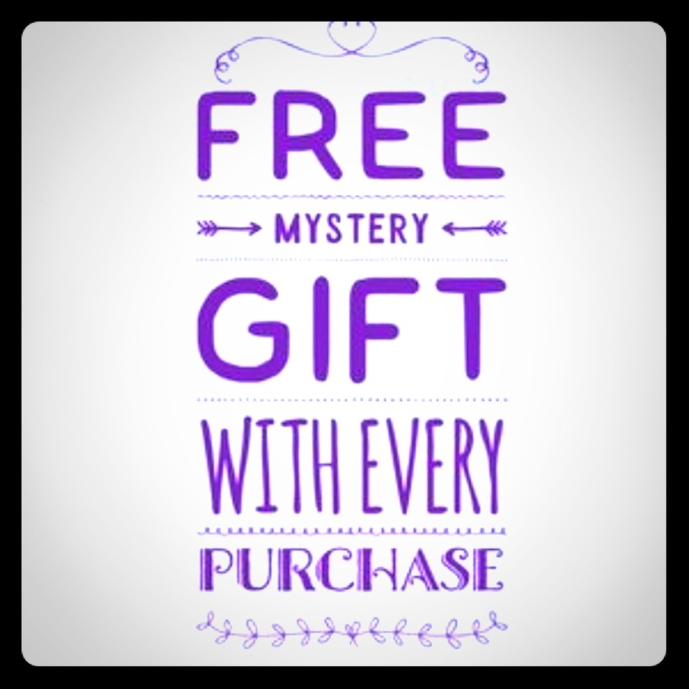 Free gift with every purchase